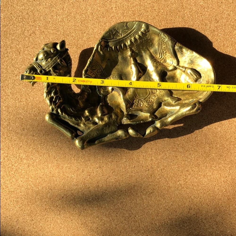 Vintage Brass Camel Trinket Dish - Picture 3 of 7